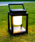 Outdoor Solar Lanterns Waterproof Hanging Lamps Portable Rechargeable LED Nightstand Table Lamp For Garden Patio Yard Lawn And Tabletop