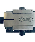 Top view of Beefy Adjustable Single Bolt Lathe Tailstock for 3In and 4In Rotary Tables, heavy duty cast iron with EN31 center.