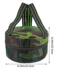 Wearable Garden Stool With Soft Foam Cushion, Ultra Lightweight Outdoor Work Seat, camouflage, 23.5x23.5 cm size
