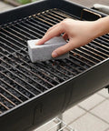 Cleaning grill with pumice stone from 4 Pack Pumice Stone Grill Cleaning Bricks For Grills Ovens Stoves Barbecues Pans And Racks Heavy Duty Non Scratch Cleaner