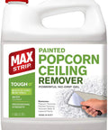 Pro Strength Painted Popcorn Ceiling Remover 1 Gallon No Methylene Chloride No NMP No Drip Gel Formula Dust-Free Wet Removal bottle