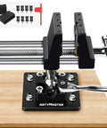 4-inch 360 Degree Rotating Bench Vise with Quick Release Ratchet Wrench for woodworking and metalworking on workbench