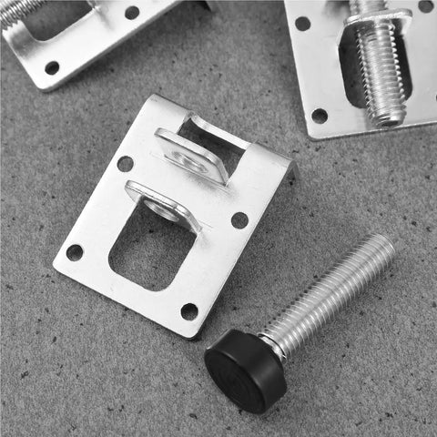 8Pcs Heavy Duty Furniture Levelers Adjustable Leveling Feet For Tables And Cabinets Built Tough Rotatable Thread Design For Easy Height Tweaks Wide Bearing Base Prevents Sliding And Floor Scratches, metal screw feet
