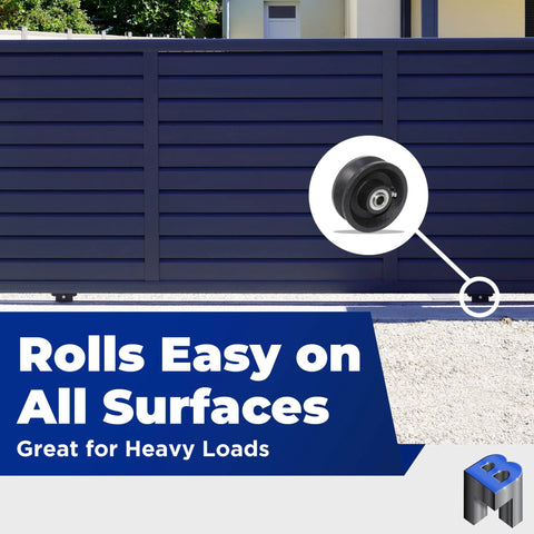 cast iron V groove gate wheel for easy rolling gates
