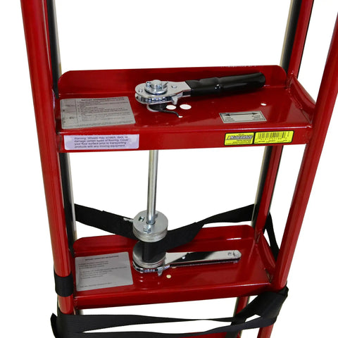 Heavy Duty Appliance Hand Truck 800 Pound Workhorse With Ratchet Strap For No Sweat Moving Flip Up Handle Plus Six Inch Solid Rubber Wheels Built Tough In Usa