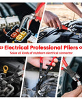 Automotive Electrical Disconnect Pliers Kit With Case for easy connector removal in various engine components