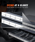 Close-up of the Pro Grade Three Drawer Drill Bit Dispenser Cabinet With 27 Compartments Cold Rolled Steel Drill Bit Organizer