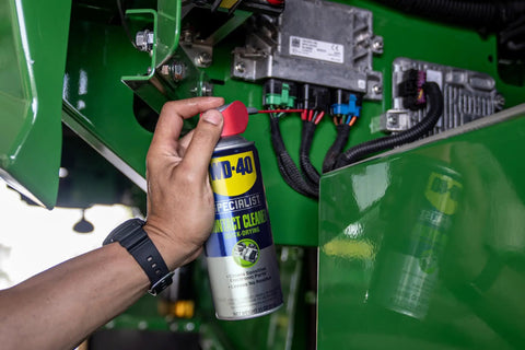 Electronics Contact Cleaner Spray 11 Oz Six Pack Quick Dry Residue Free Formula For Sensitive Electrical Equipment Cleans Oil Dirt Flux Residue Condensation From Metal And Plastic Safe On Most Plastics, hand spraying circuit board