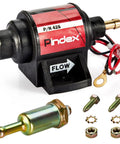 Universal 12V Electric Gasoline Fuel Pump 28 GPH Low Pressure Transfer Pump For Carburetors Two To Three Point Five Psi Fits Most 4 6 And 8 Cylinder Engines