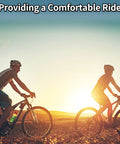 Cyclists using Adjustable Angle 27.2x500mm Aluminum Alloy Bike Seat Post Universal Saddle Post For Mountain And Road Bikes