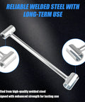 Heavy Duty 14 To 19 Mm Flag Hinge Adjustment Tool For Doors DIY Friendly Gap Fitting Wrench For Flag Style Hinges Only Easy Home Repair And Residential Door Hinge Tool For Precise Alignment.