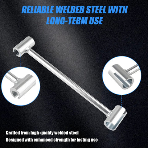 Heavy Duty 14 To 19 Mm Flag Hinge Adjustment Tool For Doors DIY Friendly Gap Fitting Wrench For Flag Style Hinges Only Easy Home Repair And Residential Door Hinge Tool For Precise Alignment.