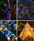 66ft 200 LED Rope Lights Outdoor Waterproof With Remote Control, 16 Colors Changing String Lights for multiple settings