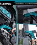 Libraton Heavy Duty Pop Rivet Gun One Handed for Aluminum Alloy use on metal surfaces with ergonomic grip and Cr-Mo steel handle.