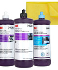 Showroom Ready Car Polishing Kit With Pro Grade Rubbing Compound And Machine Polish Includes Kangaroobands Microfiber Cloth