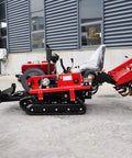 Diesel Powered Tracked Tractor With Attachments For Farming Landscaping And Land Clearing A Workhorse Do It All Crawler