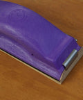 Purple ergonomic sanding block for wet or dry sanding easy load plain paper sander complete five color code hand sanders