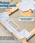 Kickstart Your Projects With This Straight Shooting Three In One Framing Jig Featuring 12 14 16 Inch On Center Stud Layout And Rock Solid Cast Aluminum Build on wood framing.