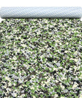 Self-Adhesive EVA Foam Boat Flooring With Faux Teak Look Non Slip Marine Decking For Kayaks Yachts Pools And RVs Built To Last Heat And UV Resistant 3M Adhesive Backing Cushioned Sea Deck with camouflage pattern