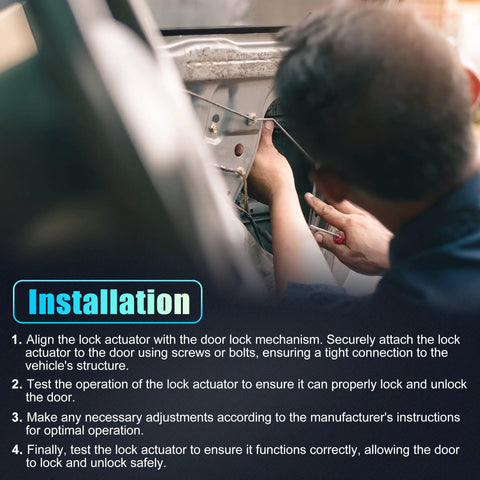 Installation guide for Subaru Legacy And Outback 2010 To 2014 Rear Liftgate Lock Actuator With Cable Replacement Tailgate Latch