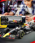 Licensed Red Bull F1 RB18 One Eighteen Scale Remote Control Car With Realistic Detail RC Vehicle For Kids And Adults