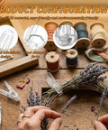 25 Pks Heavy Duty Balloon Arch Clips With Spring Clamps For Garland Backdrops Birthday Weddings Photoshoots Party Decorations Reusable Transparent Plastic Accessories That Are Perfect For Any Awesome Event, clear plastic clamp on lavender wreath