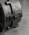 Heavy Duty Adjustable Toggle Latch Clamps With Quick Release Draw Latches securing a metal equipment case on a concrete surface.