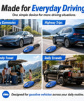 Fuel Saver 2 Pack for Cars and Trucks 2026 Upgrade Fuel Sync Device Gas Saver in use during travel scenarios.