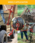 Heavy Duty Off Road Farm Jack 60 Inch 6600 Lbs All Fit Tall Utility Jack for tractor, truck, SUV, ATV, UTV lifting and pulling