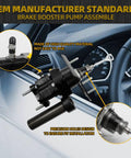 Heavy Duty Power Brake Booster Straight Up Built Tough With Rock Solid Steel Housing Smooth Street Braking For 03 To 06 Chevy Tahoe close-up view of valve and assembly details