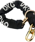 Heavy Duty Security Chain That Means Business 2.6 Ft Long By 1/2 Inch Thick Hardened Alloy Steel With Nylon Sleeve Galvanized