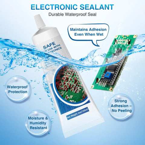 Pro Grade Fast Dry Clear Silicone Conformal Coating For Electronics Waterproof Insulating Sealant with circuit board