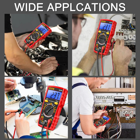 Pro Grade All In One Electrical Testing Kit With Digital Multimeter Non Contact Voltage Tester And Outlet Tester for various uses