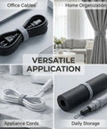Adjustable Reusable 5M Hook and Loop Cable Ties for Quick Cord Management in versatile home and office settings