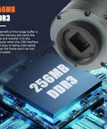 605MC Telescope Camera With IMX533 Sensor over 256MB DDR3 buffer illustration, deep sky astrophotography.