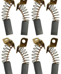 Fix That Janky Spark Carbon Brush Replacement Set Eight Pack motor repair parts showing eight graphite brushes with springs.