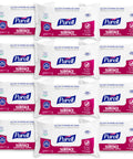 Foodservice Surface Sanitizing Wipes Flowpack 7.4 By 9 Inches Durable Thick Wipes 72 Count Pack Of 12 Germ Fighting Wipes