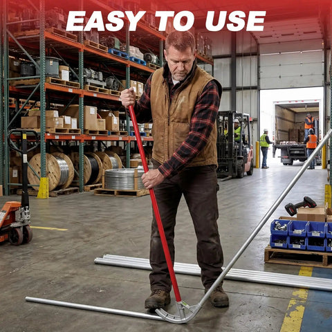 1 Inch Aluminum EMT Conduit Bender With Foot Pedal And Degree Marks Heavy Duty Manual Pipe Bending Tool for IMC Rigid Tubing in use.