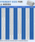 Eight 8mm By 45mm Dowel Pins In 304 Stainless Steel Round Head Shelves Support Pegs Locating Pins For Bookshelves And Cabinets Heavy Duty Durable Furniture Hardware Component Silver, size chart