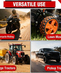 Versatile use of all in one fuel line hose kit for gas and diesel systems in motorcycle, lawn mower, tractor, pickup truck