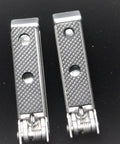 Heavy Duty Stainless Steel RV Baggage Door Latch 5 Pack for Campers, Trailers, and Motorhomes shown in close-up view