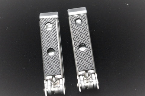 Heavy Duty Stainless Steel RV Baggage Door Latch 5 Pack for Campers, Trailers, and Motorhomes shown in close-up view