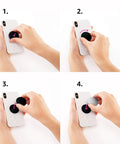 Steps to install Swappable PopGrip For Phone Grips With Wireless Top, Dope Vertical Contour Band Saw Operator Design on a smartphone