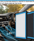 Cabin Air Filter Replacement CF10930 interior Subaru Crosstrek Forester Impreza showing dual-layer filtration