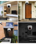 4 In 1 HD Outdoor Dome CCTV Cam With 2.8-12mm Varifocal Lens Weatherproof Metal Housing 36 IR LEDs Day Night in various settings
