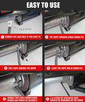 Installation steps for Beefed Up 8500Lbs 50 Feet 3 16 Inch Synthetic Winch Rope Kit With Forged Hook And Fairlead for ATV UTV