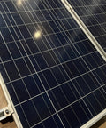 Heavy Duty Solar Panel Mounting Kit With Thickened Aluminum Rails And Durable Clamps For Outdoor Installations close-up