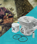 56mm Cylinder Piston Kit For K960 K970 Concrete Cut Off Saw Replacement 544935603 Spare Parts Top End Rebuild Kit Pro Grade Engine Power Restore Heavy Duty Industrial Grade Replacement Part For Demanding Concrete Cutting Jobs, cylinder and piston