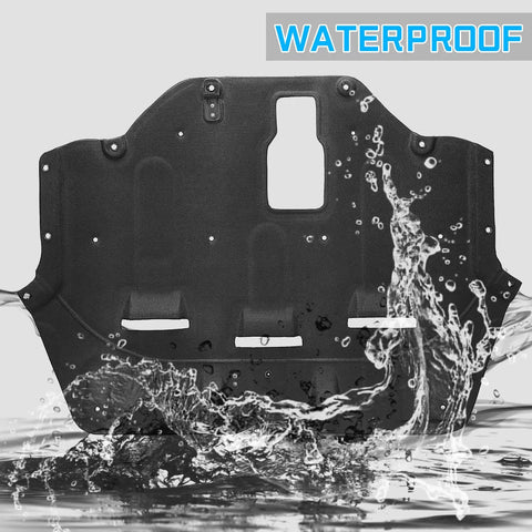 Hyundai Sonata Engine Splash Shield Front Lower Cover 2015 2016 2017 Flocking Process Heat Resistant Durable Replacement