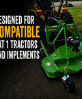 Three Point Tractor Quick Hitch Category One Green Fast And Hassle Free Implement Changes And Quick Attachment Swaps Without Downtime No Bushings Required; green Cat 1 hitch